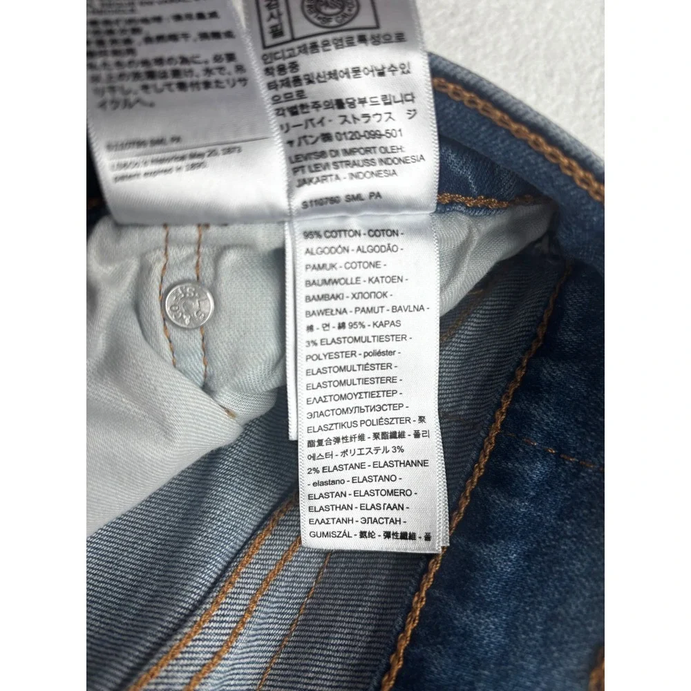 Levi 505 Regular Fit Jeans Mens 30x30 Blue Straight Leg Denim 00505-2669